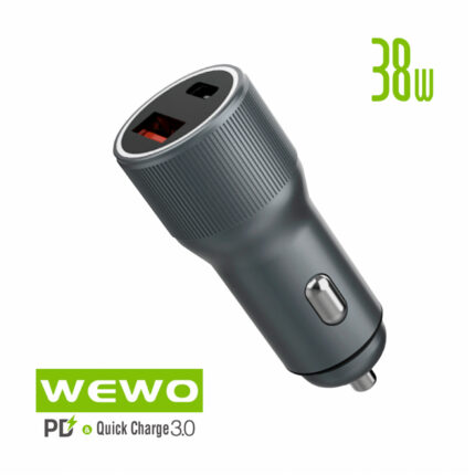 WEWO brzi auto punjač iPhone 20W + 18W