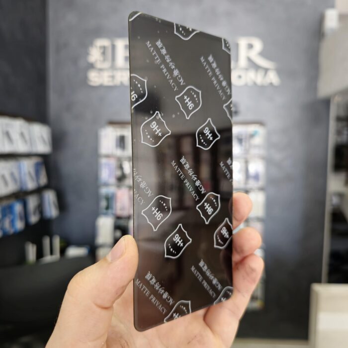 Privacy plastificirano staklo za Google Pixel 8A Mat privacy zaštitno staklo - fleksibilno i otporno na pucanje