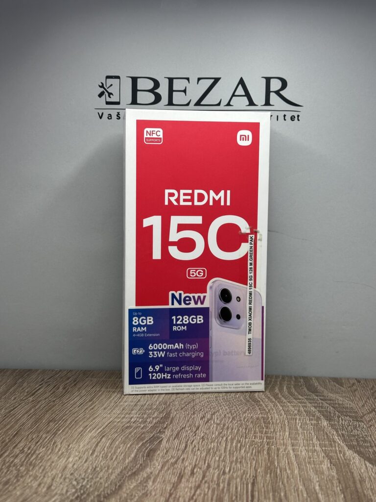 Xiaomi Redmi 15C 4/128GB Mint Green - GARANCIJA + NA RATE - 11048