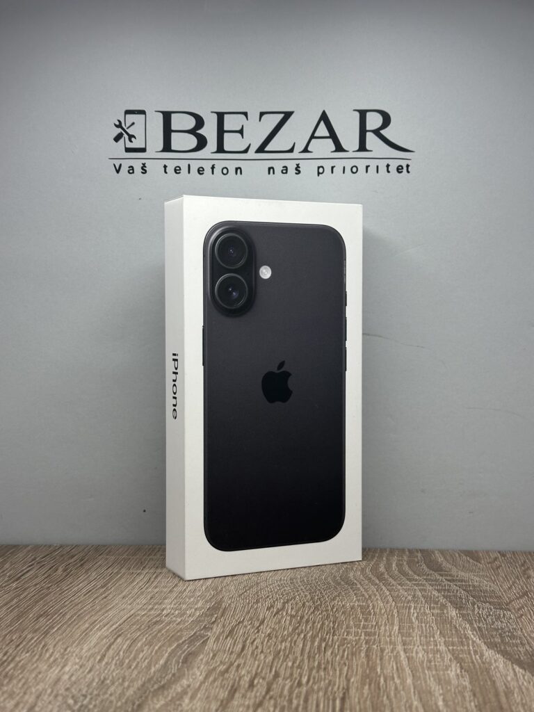 iPhone 16 128GB Crna - GARANCIJA + NA RATE - 11139