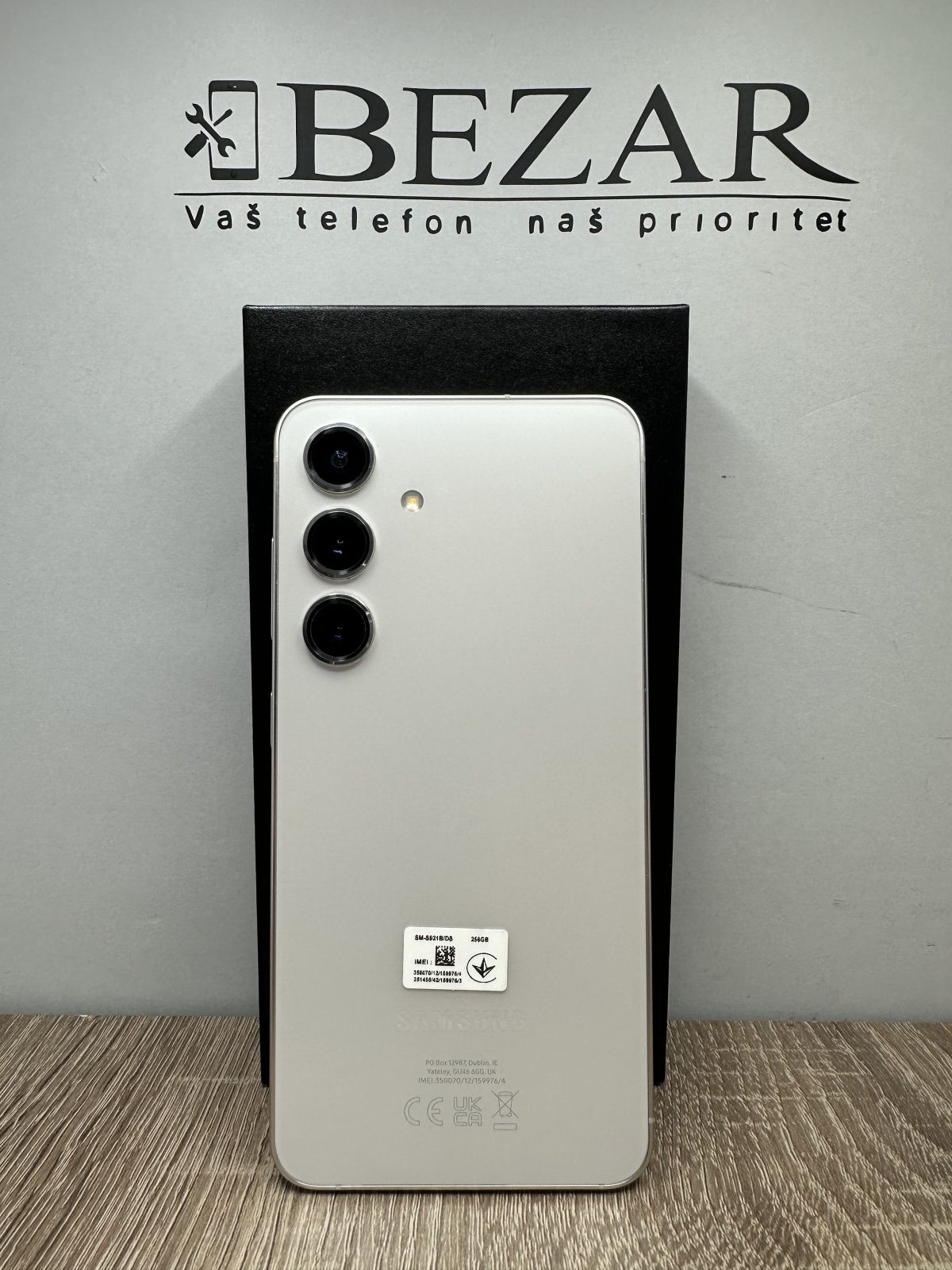 Samsung S24 8/256GB Bela - GARANCIJA + NA RATE - 11079