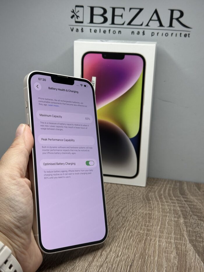 iPhone 14 Plus 128GB Bela - GARANCIJA + NA RATE - 11068