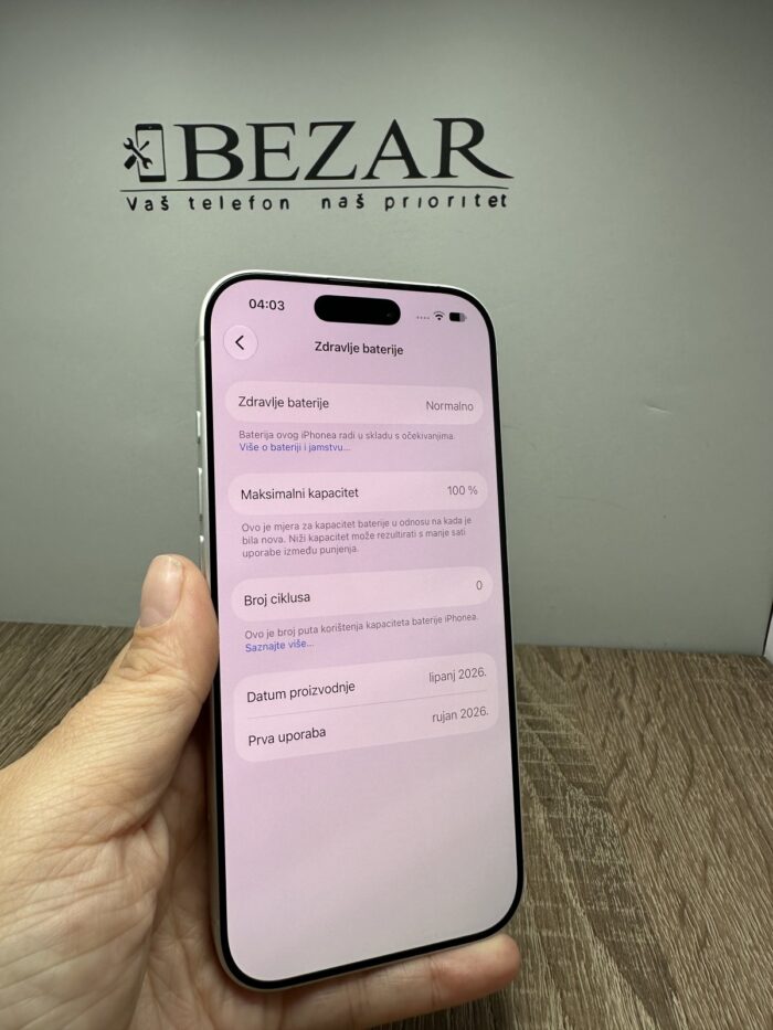 iPhone 17 256GB White - GARANCIJA + NA RATE - 11075