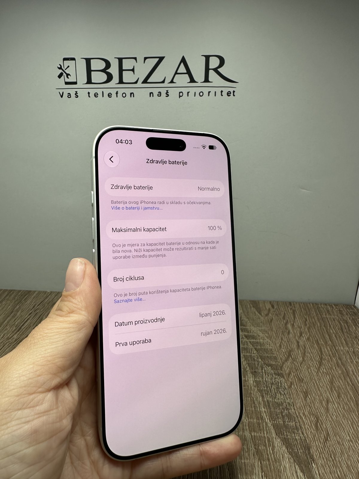 iPhone 17 256GB White - GARANCIJA + NA RATE - 11075
