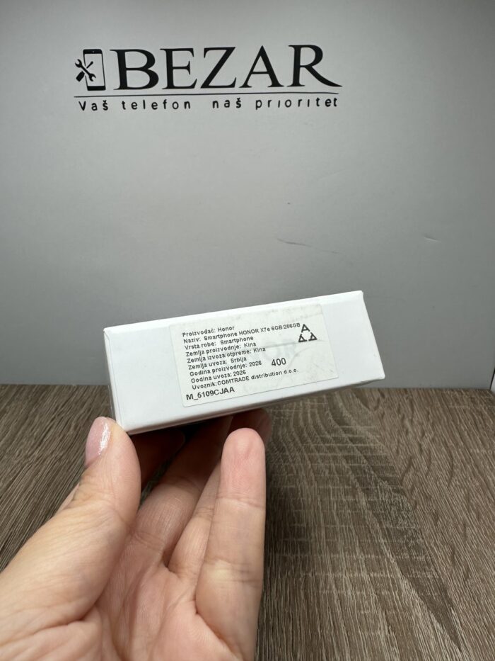Honor X7E 6/256GB Sunrise Orange - GARANCIJA + NA RATE - 11081