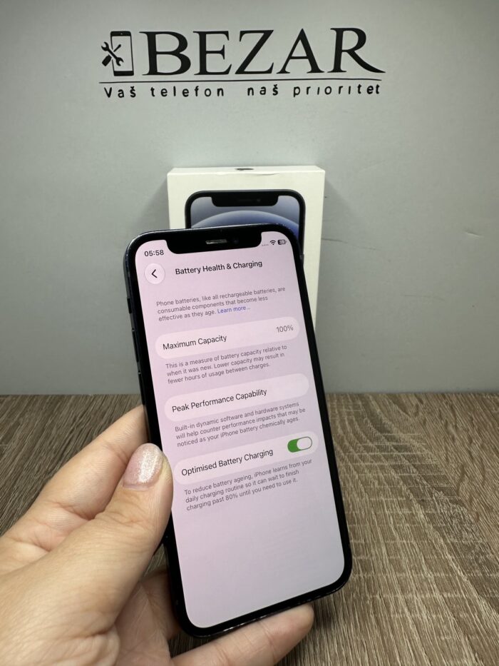 iPhone 12 Mini 64GB Crna - GARANCIJA + NA RATE - 11095