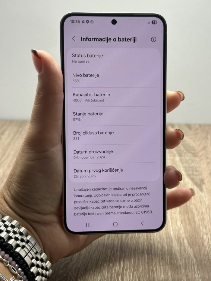 Samsung S24 8/256GB Bela - GARANCIJA + NA RATE - 11132