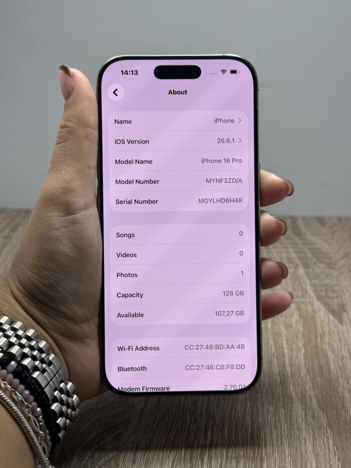 iPhone 16 Pro 128GB Desert Titanium - GARANCIJA + NA RATE - 11140