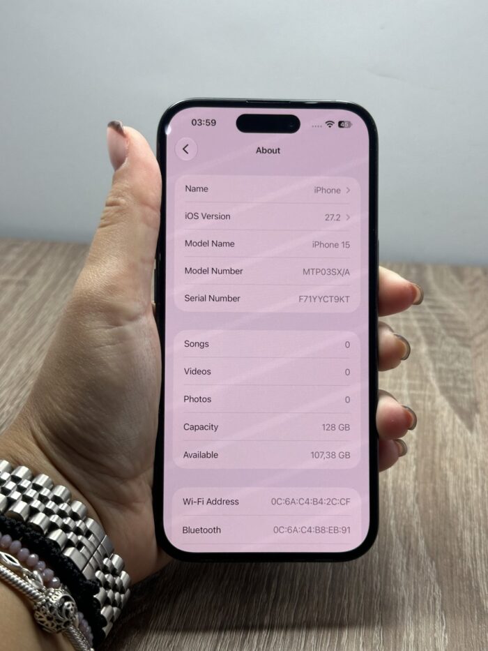 iPhone 15 128GB Crna - GARANCIJA + NA RATE - 11144