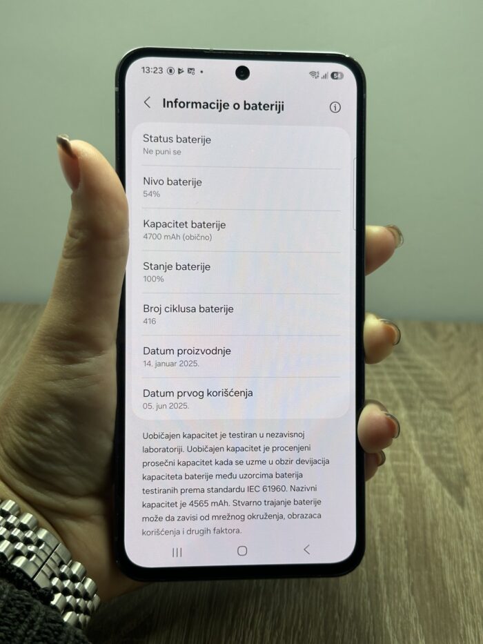 Samsung S24 FE 8/256GB Graphite - GARANCIJA + NA RATE - 11170
