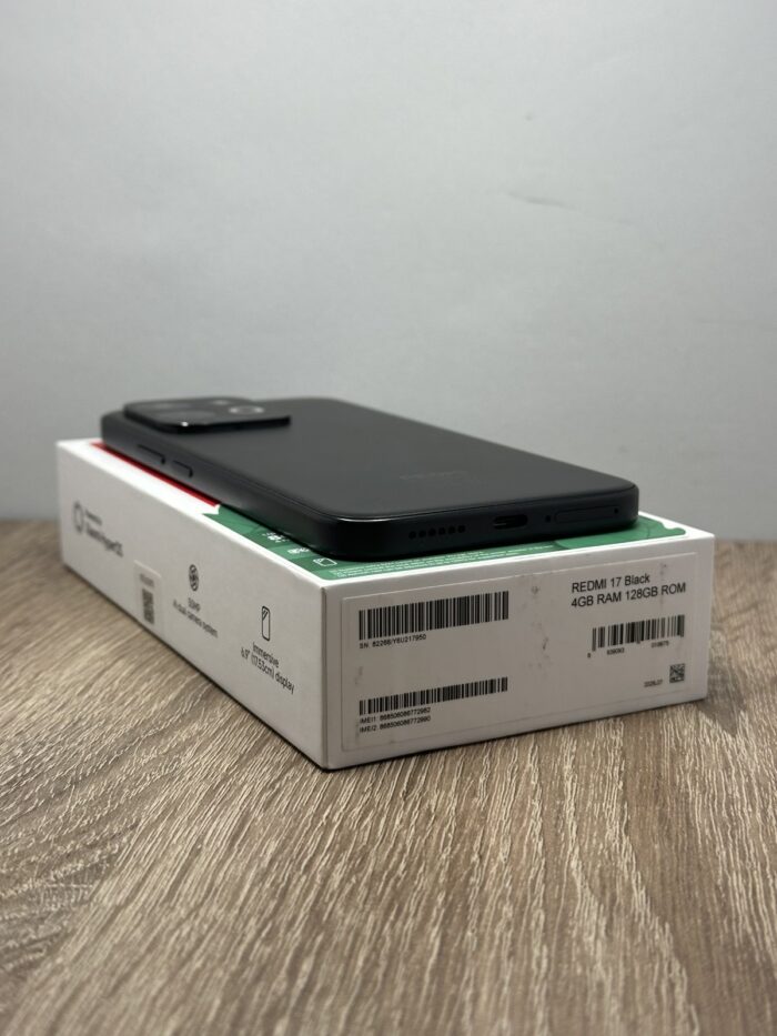 Xiaomi Redmi 17 4/128GB Black - GARANCIJA + NA RATE - 11107