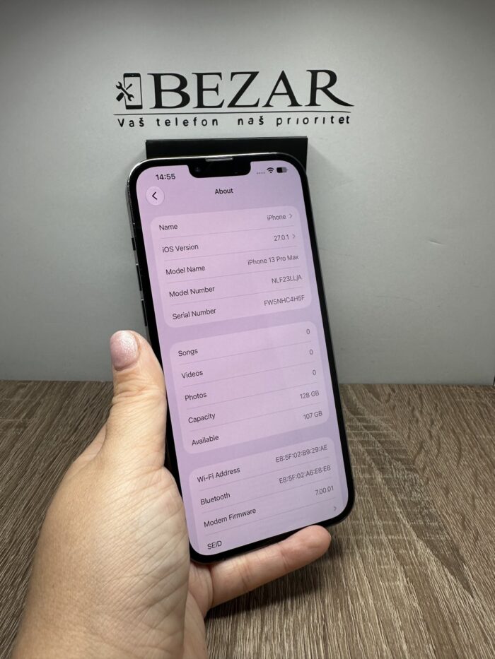 iPhone 13 PRO MAX 256GB Graphite - GARANCIJA + NA RATE - 11096