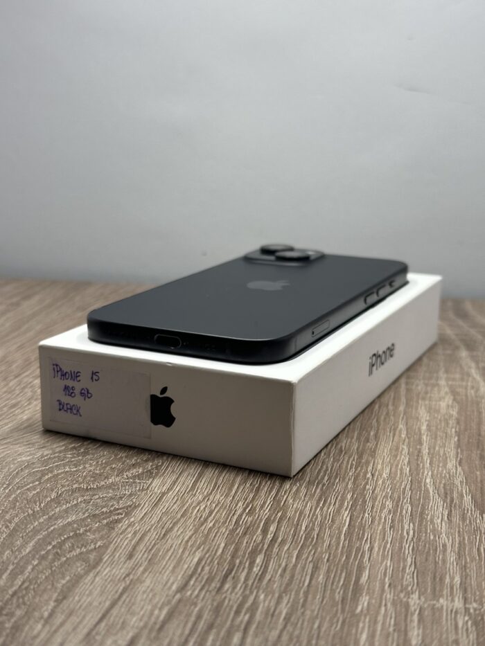 iPhone 15 128GB Crna - GARANCIJA + NA RATE - 11144