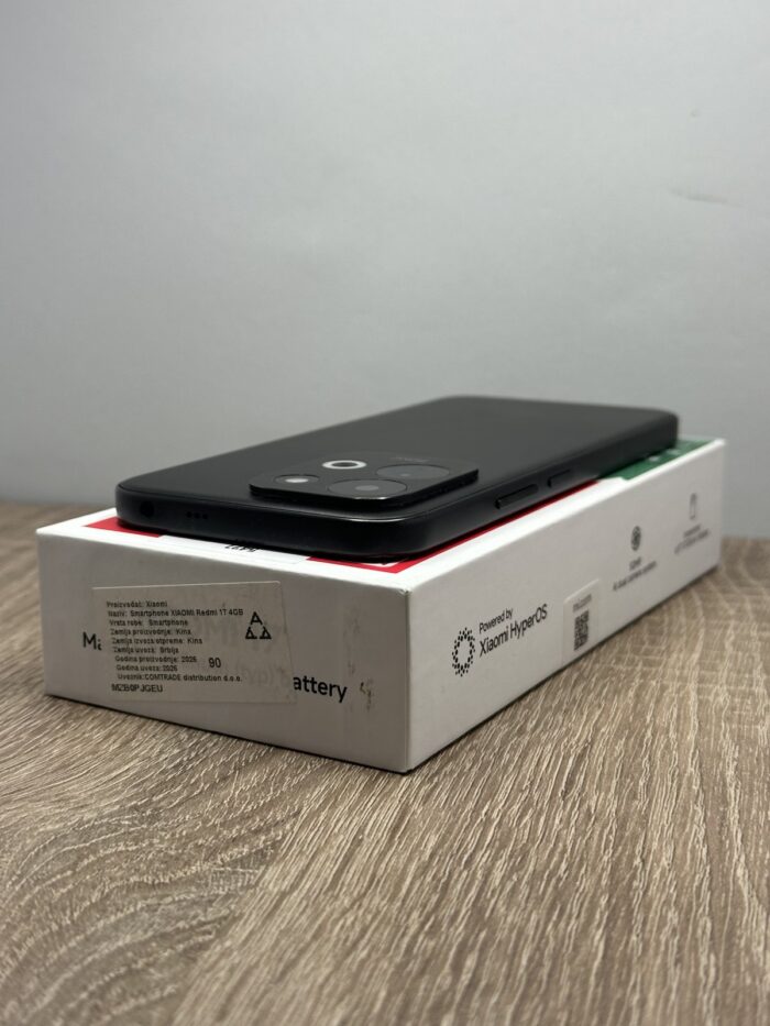 Xiaomi Redmi 17 4/128GB Black - GARANCIJA + NA RATE - 11107
