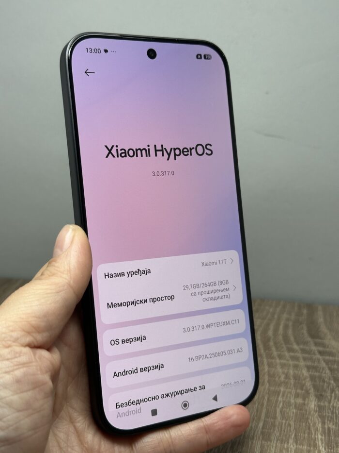 Xiaomi 17T 12/256GB Crna - GARANCIJA + NA RATE - 11073