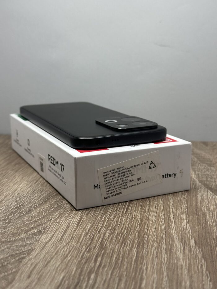 Xiaomi Redmi 17 4/128GB Black - GARANCIJA + NA RATE - 11107