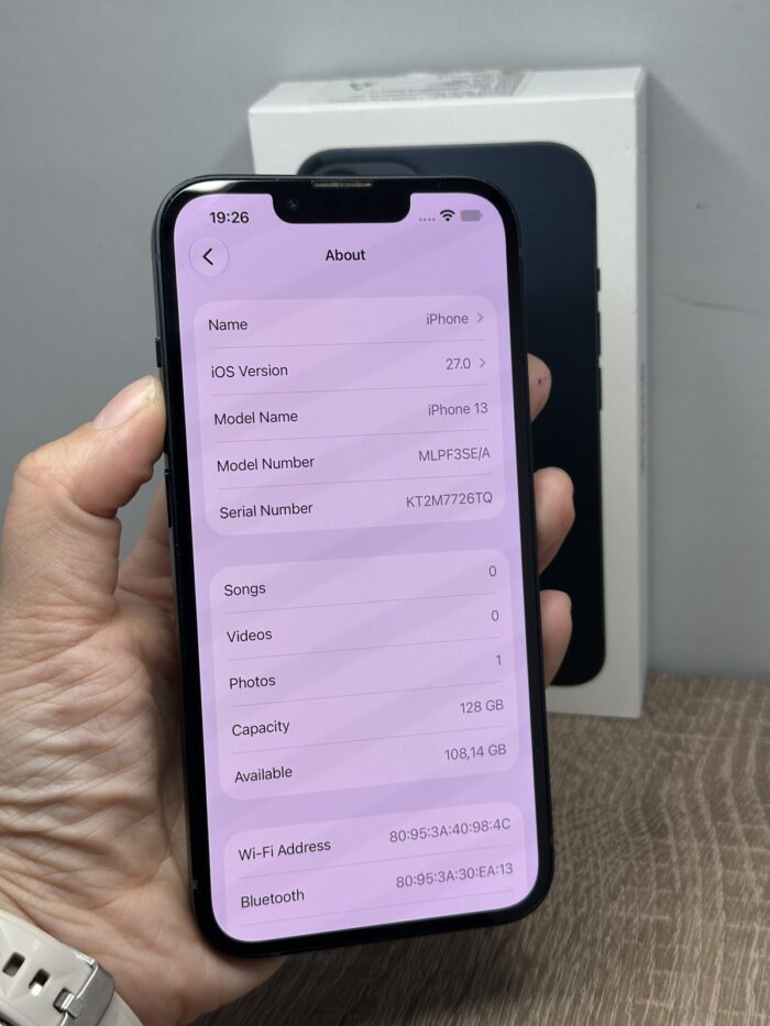 iPhone 13 128GB Midnight - GARANCIJA + NA RATE - 11044